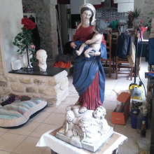Statue "La vierge et l'enfant" : inauguration le 5 novembre