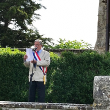 Grisy-les-Plâtres 08 mai 2020 : commémoration de la victoire sur la barbarie nazie.