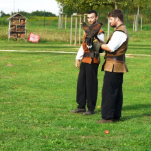 Fête communale de Grisy : spectacle de volerie