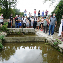 Le lavoir de St Caprais.