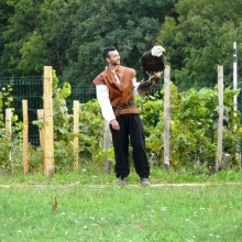 Fête communale de Grisy : spectacle de volerie