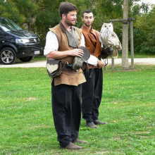 Fête communale de Grisy : spectacle de volerie