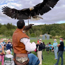 Fête communale de Grisy : spectacle de volerie