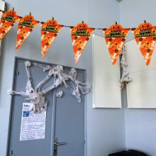 Halloween en restauration scolaire le 02/11/20