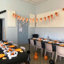 Halloween en restauration scolaire le 02/11/20