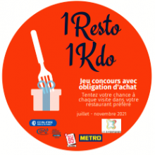 Jeu concours : tentez votre chance à chaque visite dans votre restaurant préféré