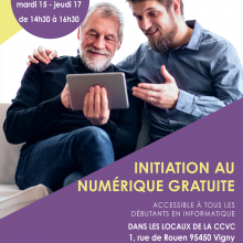 Pour les seniors : initiation au numérique avec les tablettes Facilotab