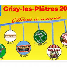 Les animations festives en 2022  à Grisy-les-Plâtres.