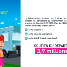 Tansports scolaires : aides 2022-2023 du département du Val-d'Oise