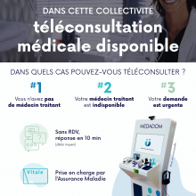 Un service médical de proximité à Grisy-les-Plâtres : une borne de téléconsultation à votre disposition, en mairie.