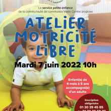 Mardi 07 juin : atelier motricité à Grisy-les-Plâtres.