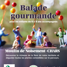 Mercredi 1er juin : balade gourmande avec Vexin -centre et le PNR proposée aux jeunes enfants 