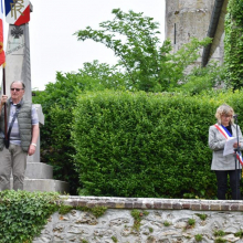 08 mai 2022 : Commémoration de la Victoire du 8 mai 1945, à Grisy-les-Plâtres.