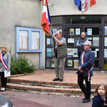 08 mai 2022 : Commémoration de la Victoire du 8 mai 1945, à Grisy-les-Plâtres.