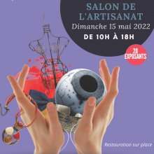 Dimanche 15 mai : salon de l'artisanat à Arronville.