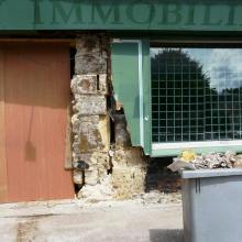 Dimanche 24 juillet à 06h38 : nouvel accident routier à Grisy-les-Plâtres : dégâts humains et matériels importants.