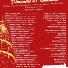 Dimanche 27 novembre, marché de Noël à Grisy-les-Plâtres : la liste des exposants.