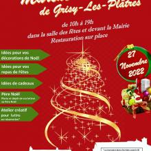 Remerciements et reportage sur le marché de Noël de Grisy-les-Plâtres