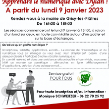 Goûters numériques à Grisy-les-Plâtres.