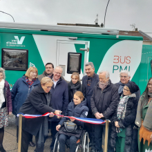 Mardi 28 mars : Le bus " Protection maternelle et infantile du Conseil départemental du Val-d'Oise à Grisy-les-Plâtres. 