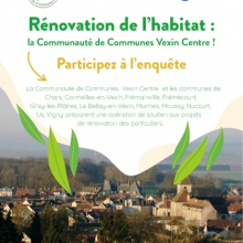 Rénovation de l'habitat : Vexin Centre est à votre écoute.