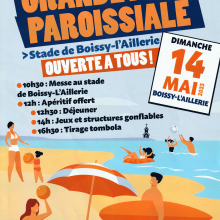 Dimanche 14 mai : fête paroissiale à Boissy l'Aillerie.