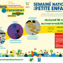 Semaine nationale de la petite enfance.