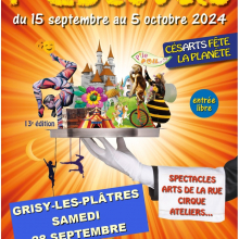Samedi 28 septembre : Césarts fête la planète à Grisy-les-Plâtres.