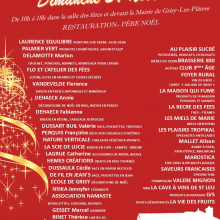 Dimanche 24 novembre : marché de Noël à grisy-les-Plâtres