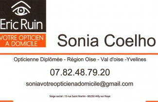Sonia COELHO : une opticienne grisylienne à votre service à domicile.