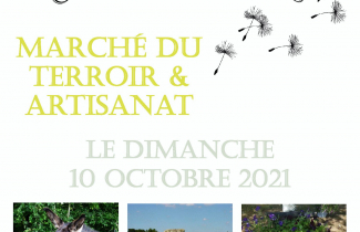 Dimanche 10 octobre 2021 : marché du terroir et de l'artisanat de Grisy - les - Plâtres.