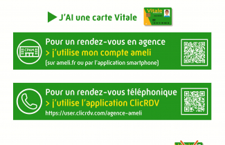 Nouveau service de prise de rendez-vous avec l’assurance maladie du Val-d’Oise. 