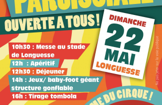 Dimanche 22 mai : fête paroissiale.