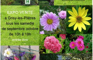 Journées expo-ventes à la pépinière " Jardin de campagne " à Grisy-les-Plâtres. 