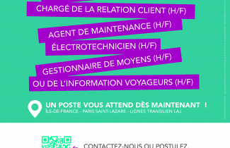 Recrutements de la SNCF.