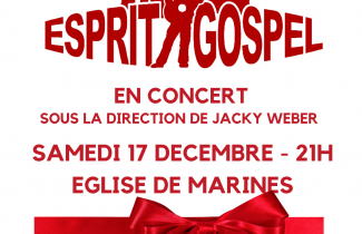 Samedi 17 décembre : concert Gospel à Marines.
