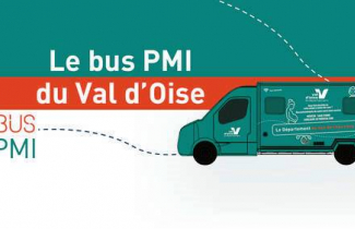 Mardi 28 mars : Le bus " Protection maternelle et infantile du Conseil départemental du Val-d'Oise à Grisy-les-Plâtres. 