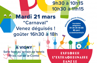 Lundi 20 et mardi 21 mars : semaine nationale de la petite enfance.