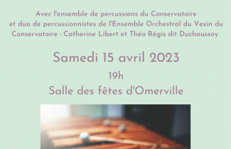 Samedi 15 avril : concert du conservatoire du Vexin à Omerville.