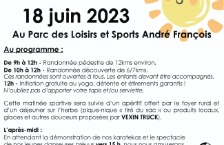 Dimanche 18 juin : fête de fin d'année du foyer rural de Grisy-les-Plâtres.