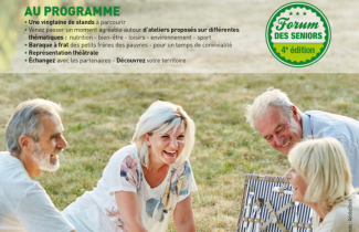 Mardi 19 septembre : forum " Bien vieillir dans son environnement".