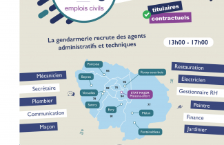 La gendarmerie nationale recrute.