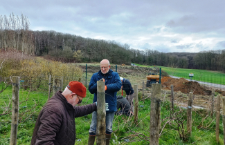 Réveil de la vigne de Grisy : reportage sur les premiers entretiens de printemps