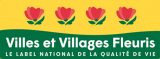 Logo " LABEL villes et villages fleuris ".