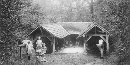 Le lavoir du Butel à Grisy-les-Plâtres.