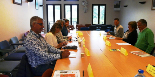 25/07/17_Label régional des villes et villages fleuris 2017 : évaluation de membres du jury.