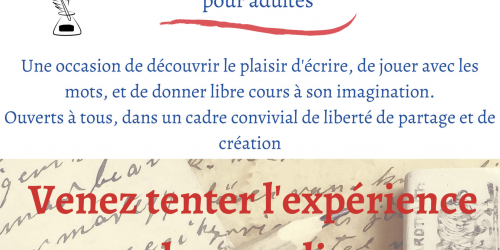 Ateliers d'écriture