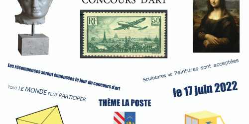 Concours d'art de l'agence postale de Grisy-les-Plâtres.