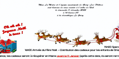 Noël des enfants à Grisy 111222