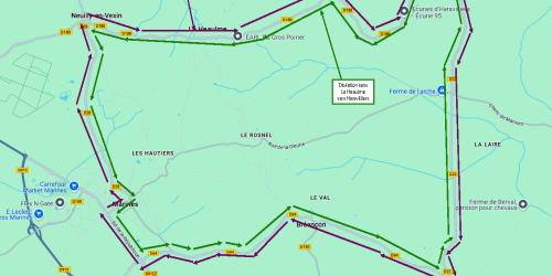 Plan de déviation
